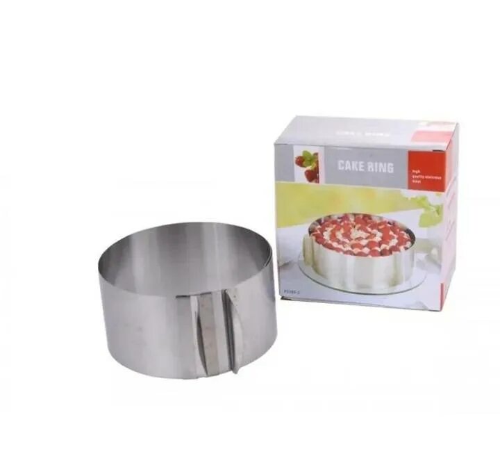 Разъемное кольцо для выпечки торта. Форма для выпечки cake ring ps286-5. форма для торта &quot;cake ring&quot; регулируемая 16-30см.. разъемное кольцо для салата 16-30см ps286-2 /kh-1793. pss-580218 форма для выпечки.