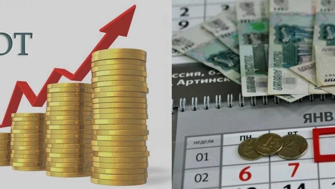 Минимальная заработная с 1