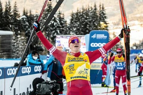 Чемпионы по лыжным гонкам