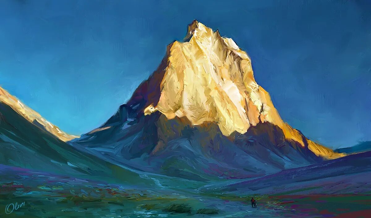 Горы референс. Горы референс. Референсы пейзажей. Горы референс. Полигональные горы.