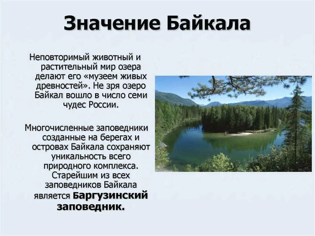 Хозяйственное значение байкала. Значение байкала. озеро байкал значение для человечества. значение озера байкал. значение байкала для человека.