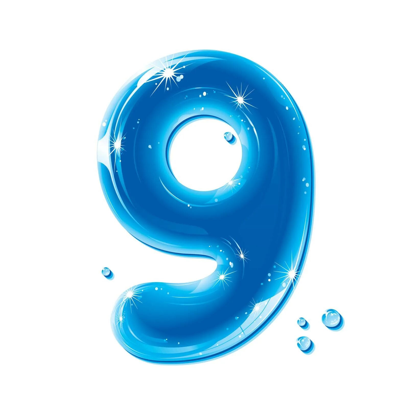 Water число