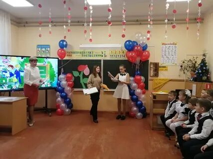 Нас в школу приглашают задорные