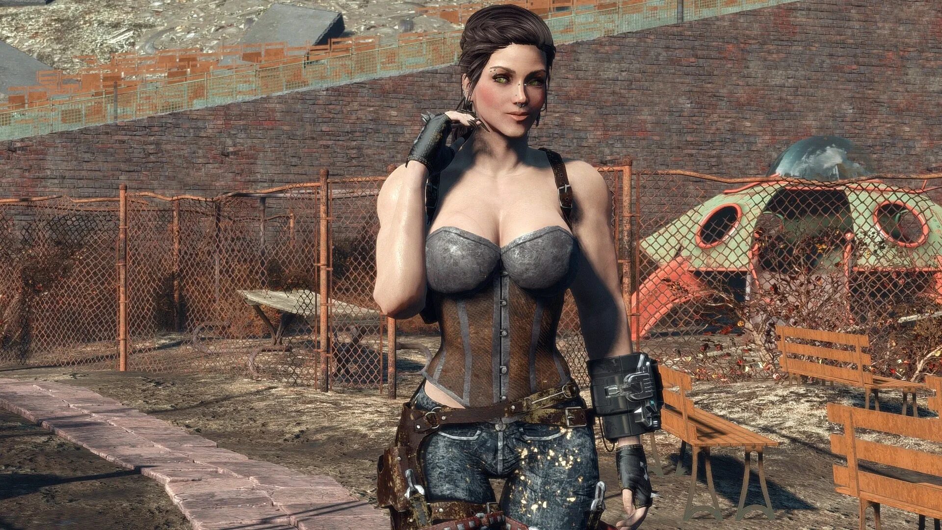 Fallout 4 моды 2024. Fallout 4 Beauty. Fallout Atomic Beauty. Fallout 4 Atomic Beauty body Armor. Fallout 4 Atomic Beauty броня.