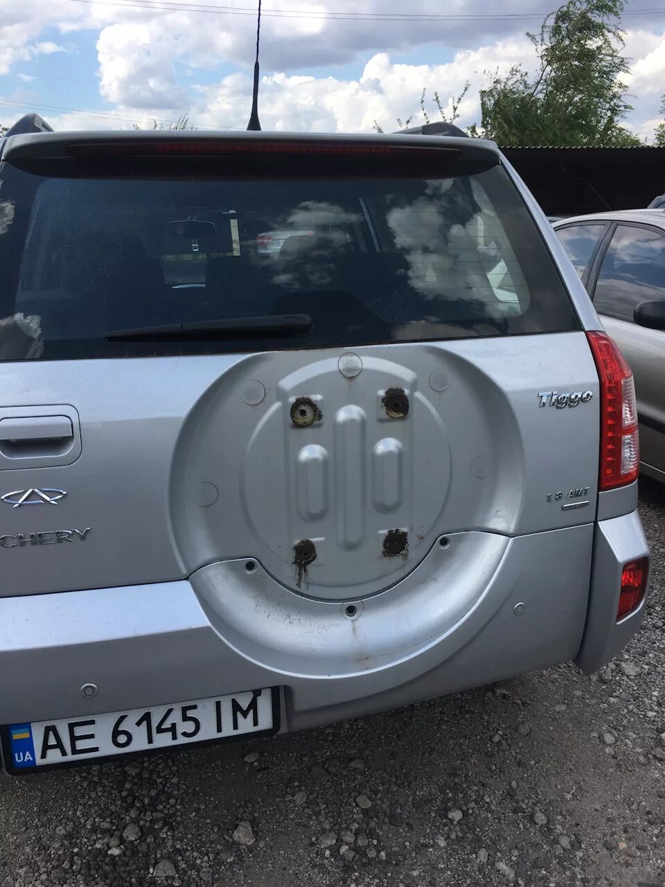 Запаска - Chery Tiggo, 1,6 л, 2014 года своими руками DRIVE2