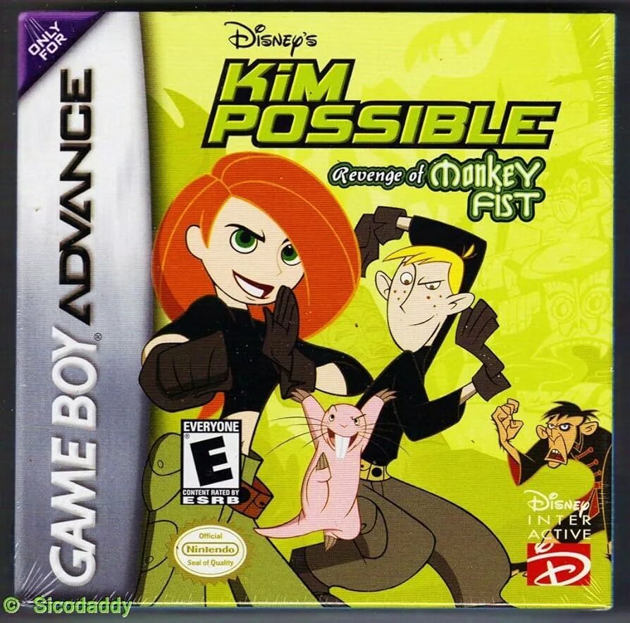 Kim possible games. Gba disney&#039;s kim possible - revenge of monkey fist. gba kim possible.