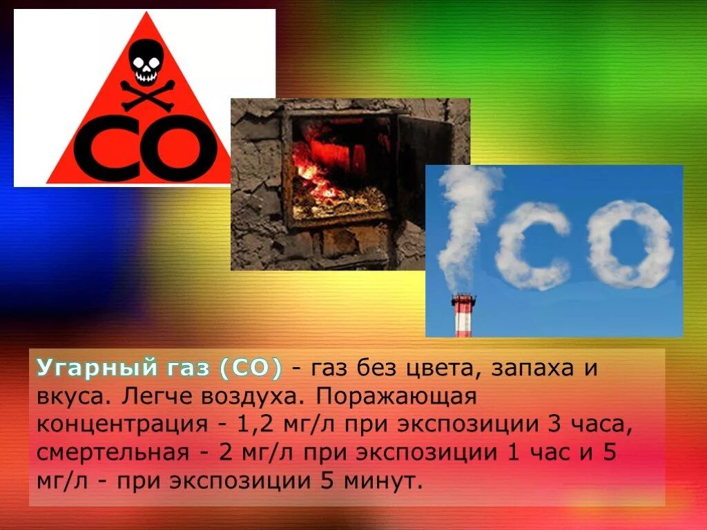 Какие газы ядовитые