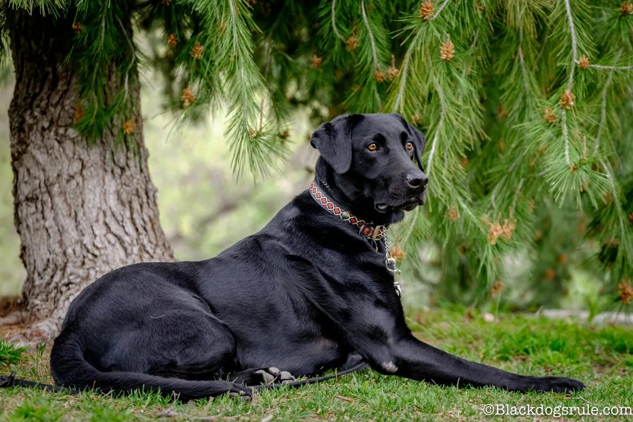 Alice has a big black dog. Большая черная собака. Черная спортивная собака.