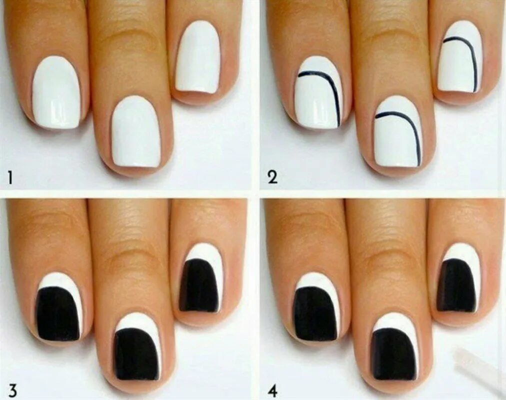 Узоры для ногтей легкие. Идеи легкого маникюра для начинающих. Легкий маникюр. Простенький рисунок на ногтях. Простые идеи маникюра для начинающих.