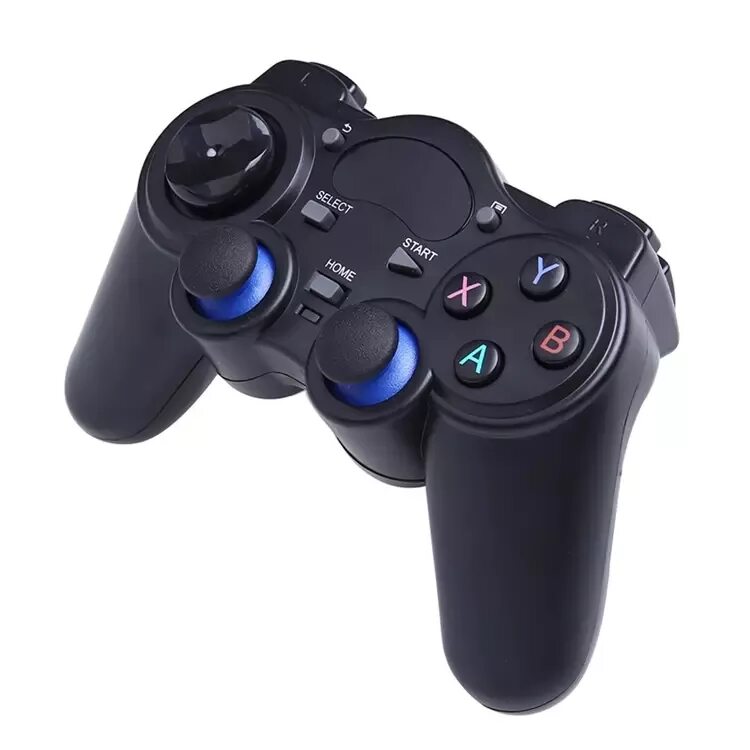 Разные джойстики. Медиаплеер Harper ABX-460. 2.4G Wireless Controller Gamepad. Джойстик PS 2 2.4 G. Геймпад для смарт-ТВ приставок Harper GPD-109, USB.