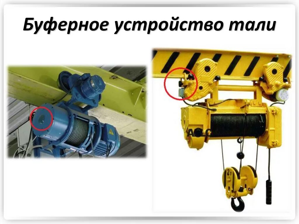 Тельфер Тип т500-12500кг. Тельфер т10332. Буферное устройство мостового крана. Таль электрическая Тип т500-12500.