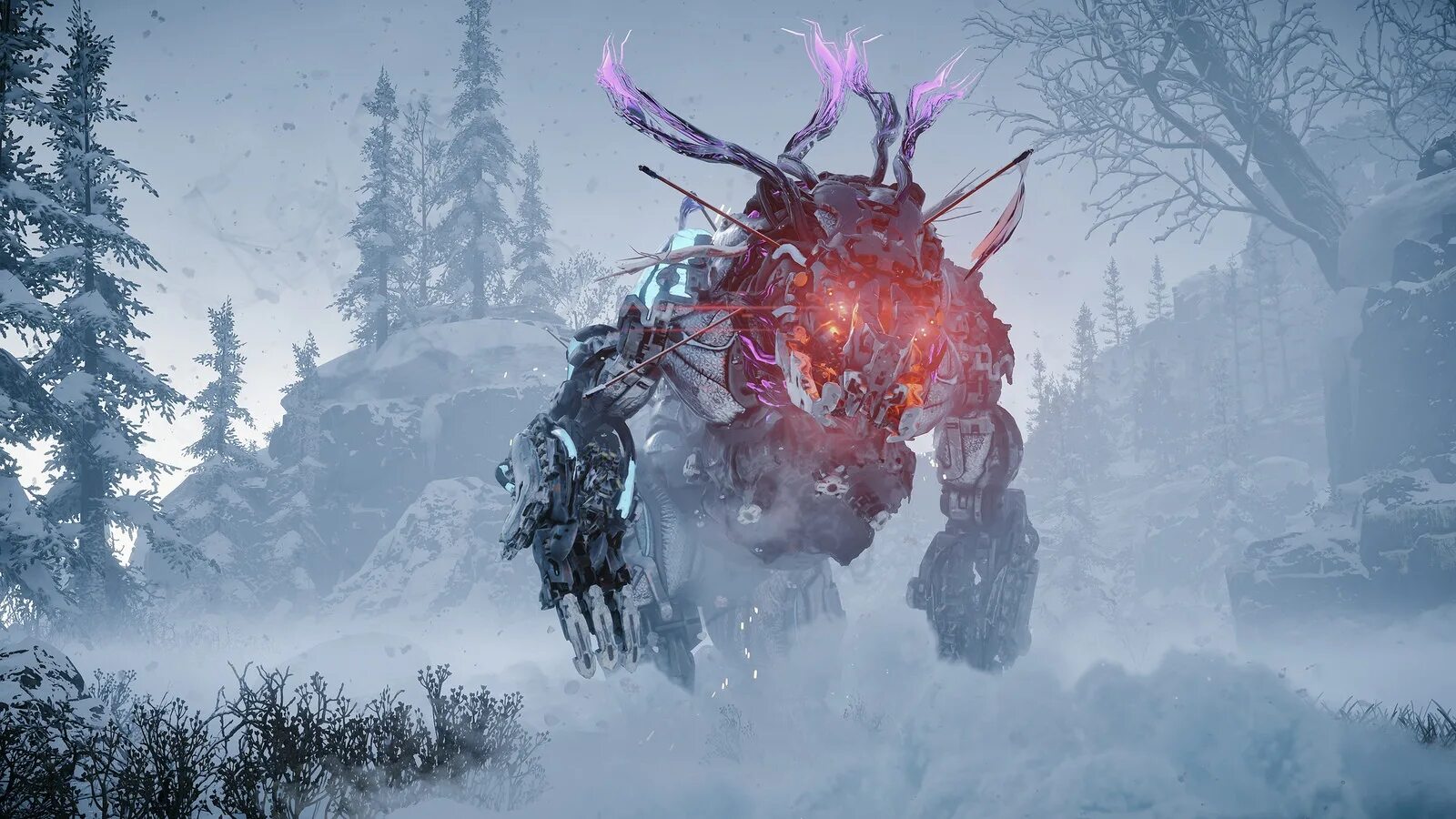 Хорайзен длс. Horizon Zero Dawn: the Frozen Wilds. ЛЕДОКЛЫК Horizon Zero Dawn. Хорайзен Зеро давн дополнение Фрозен. Horizon Zero Dawn дополнение.