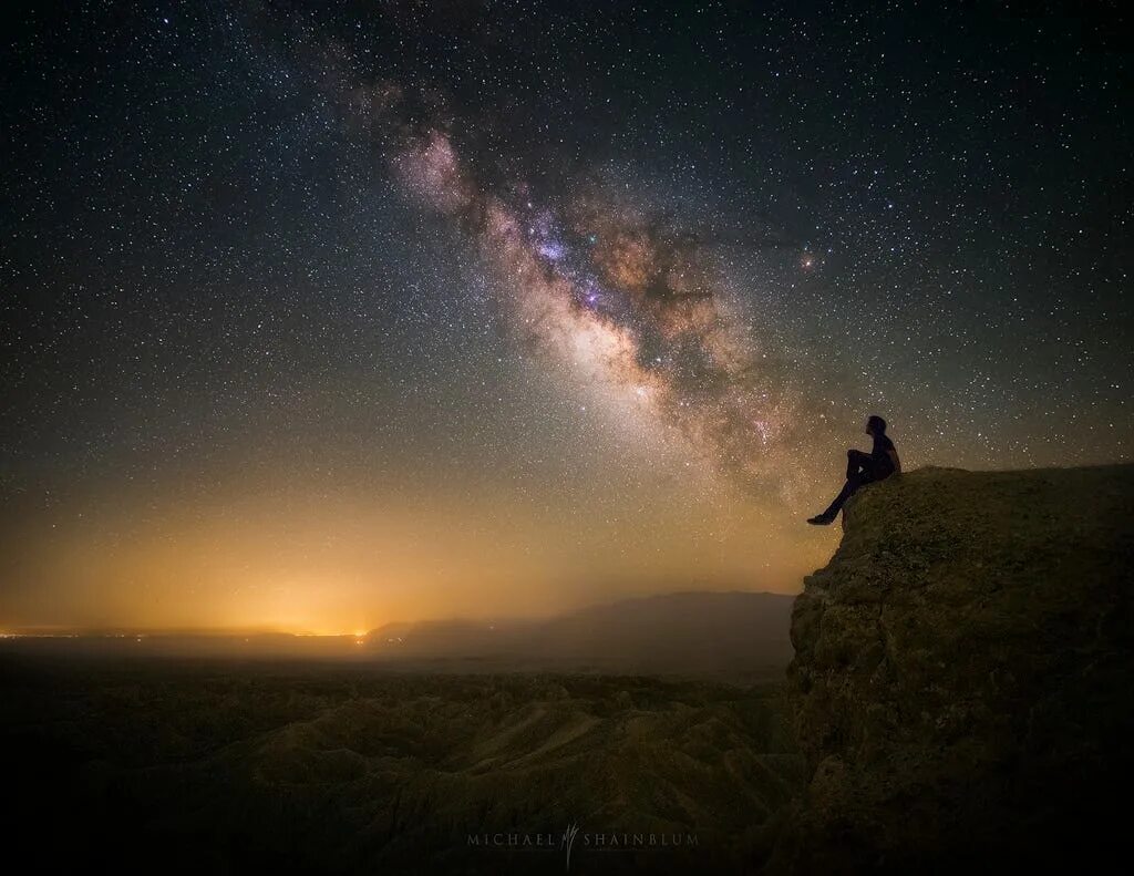 Star man in the sky