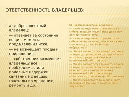 Добросовестный собственник