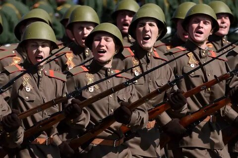 Russian troops