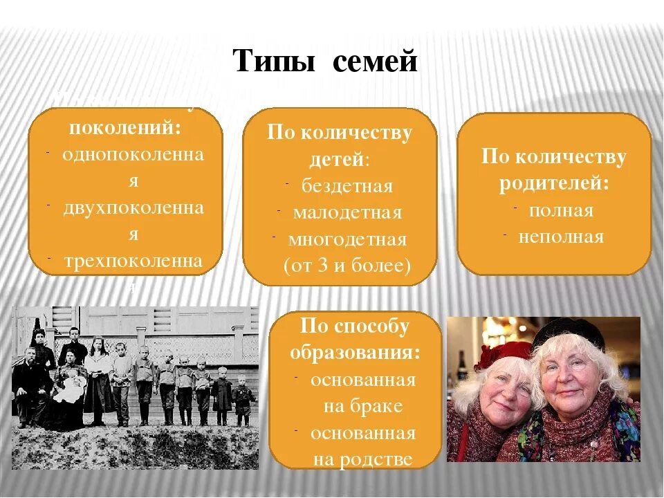 Сколько живет поколение. Типы семей. Виды семей по количеству поколений. Типы семей по численности. Типы семей по числу детей.