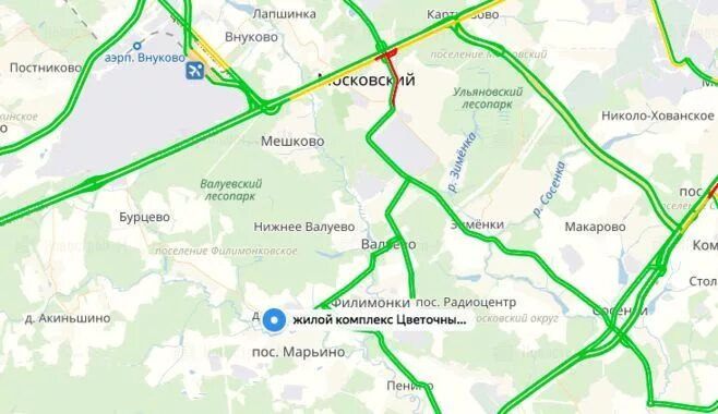 Москва поселение московский поселок ульяновского лесопарка. ЖК цветочные Поляны на карте. Станция Внуково на карте новой Москвы. ЖК цветочные Поляны на карте Москвы. ЖК.Внуково парк на карте.