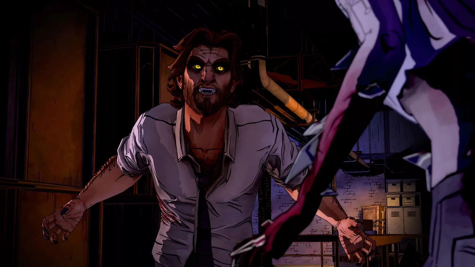 Как получить костюм амонг ас. Бигби вульф амонг ас. the wolf among us 2 дата. the wolf among us игра. волк амонг ас.