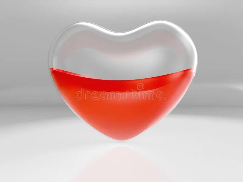 Hearts in halves
