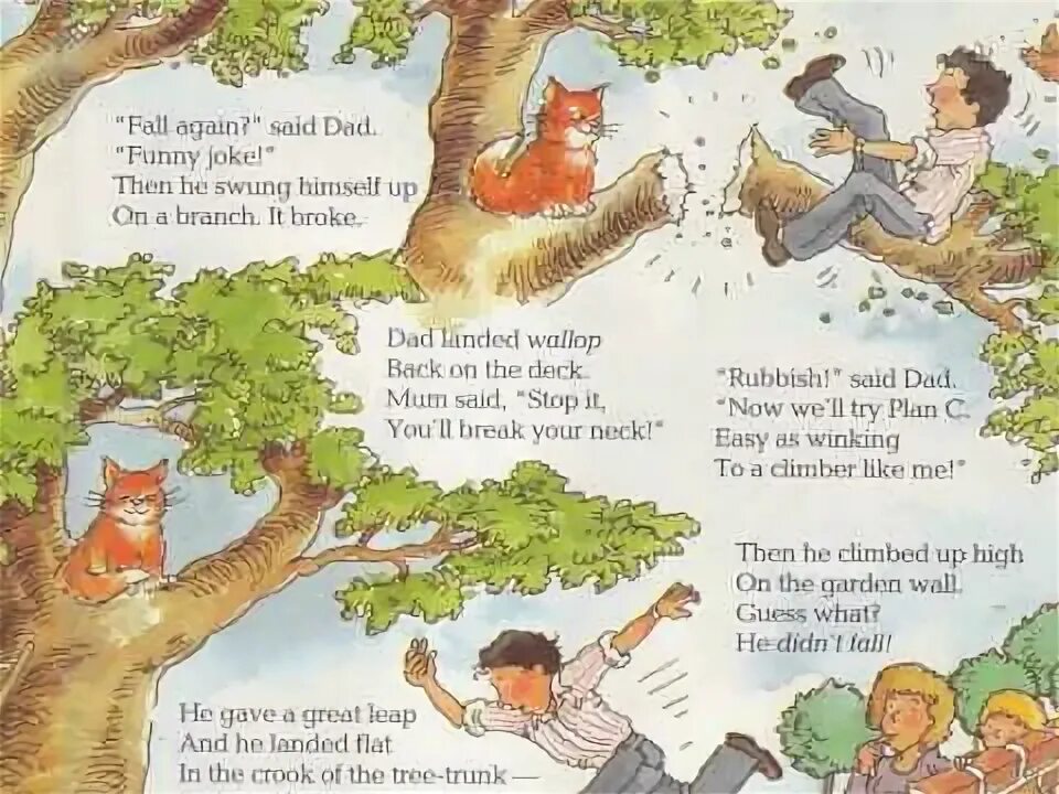 Look at that tree it fall down. Cat is on the tree перевод. a cat run around the tree. cat on a tree picture for kids.