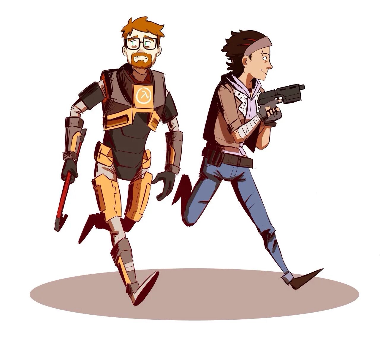 Half life art