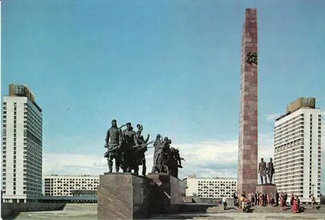 Памятники города ленинград