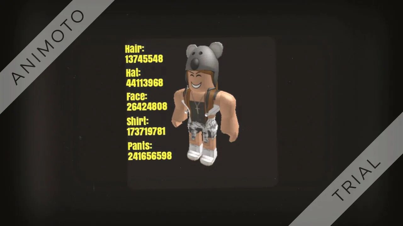 Roblox clothes codes