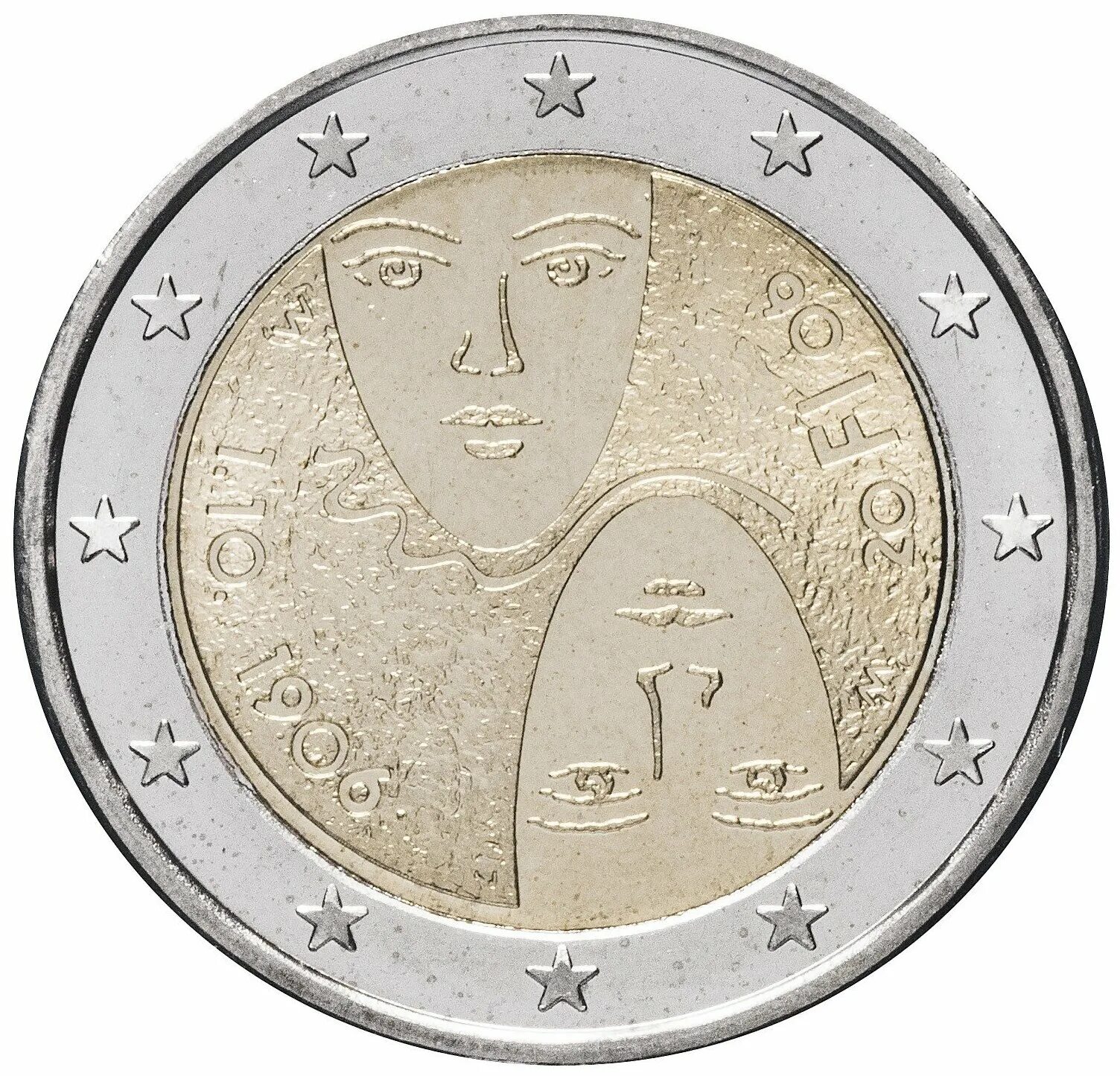 Евро 2006 года. 2 Евро Финляндия 2006. Финляндия 2 евро 2006 право. 2 Евро Финляндия Аверс. Финляндия евро 2006.