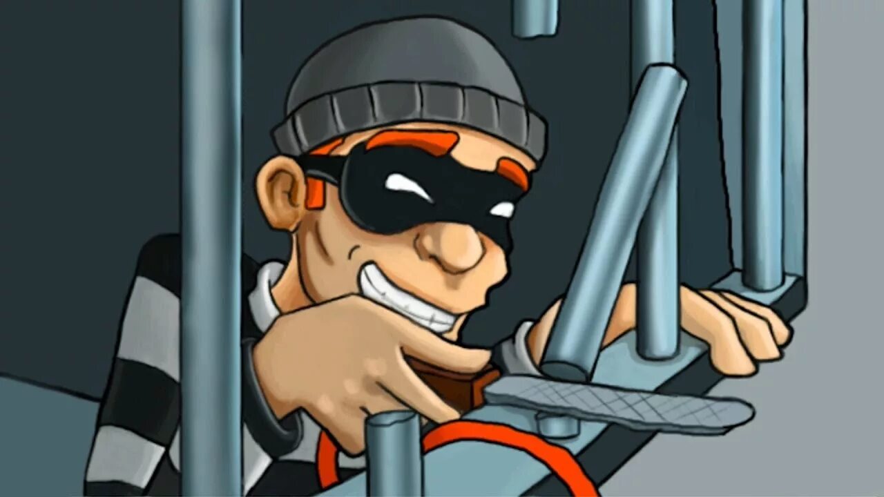 Воришка боб 1. Игра боб воришка побег из тюрьмы.