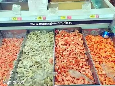 Ашан креветки