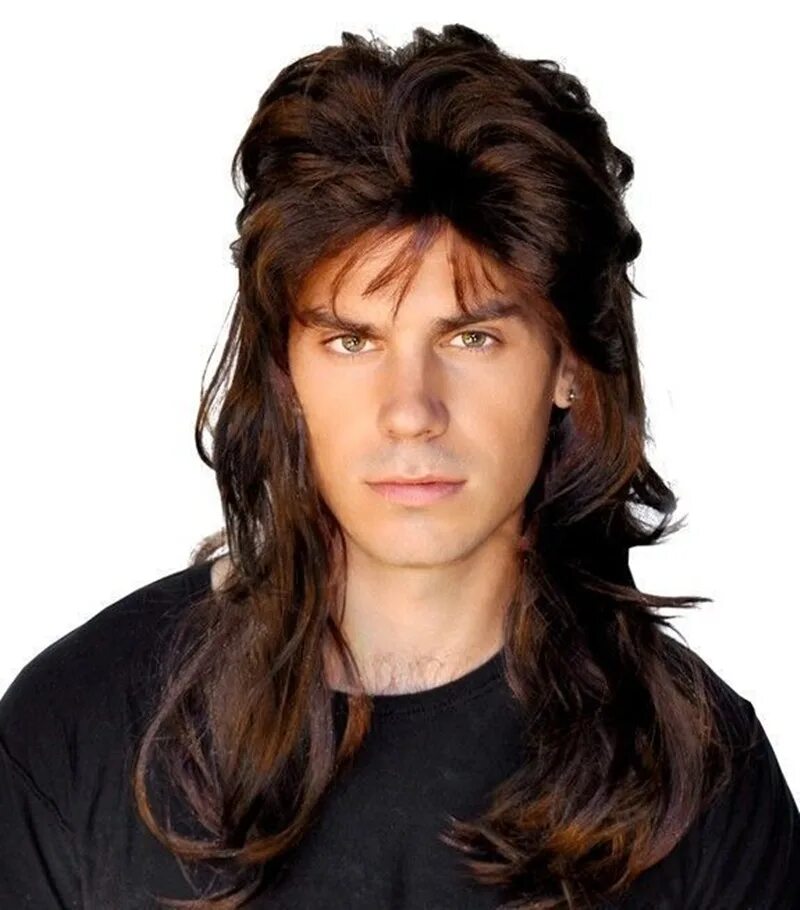 Удлиненный маллет. Маллет 80х. Волфкат маллет. Mullet стрижка. Маллет гранж.