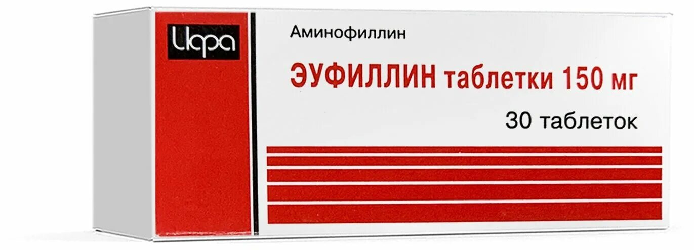 Эуфиллин таблетки как принимать при бронхите взрослым