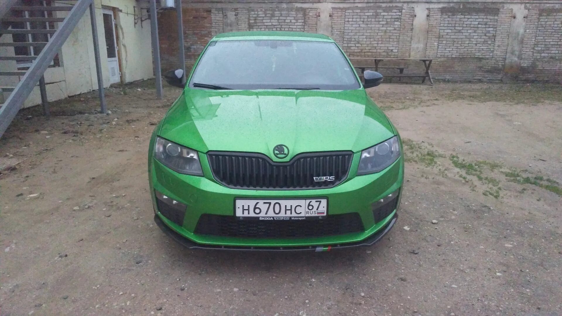 Skoda octavia rs a7 бампера