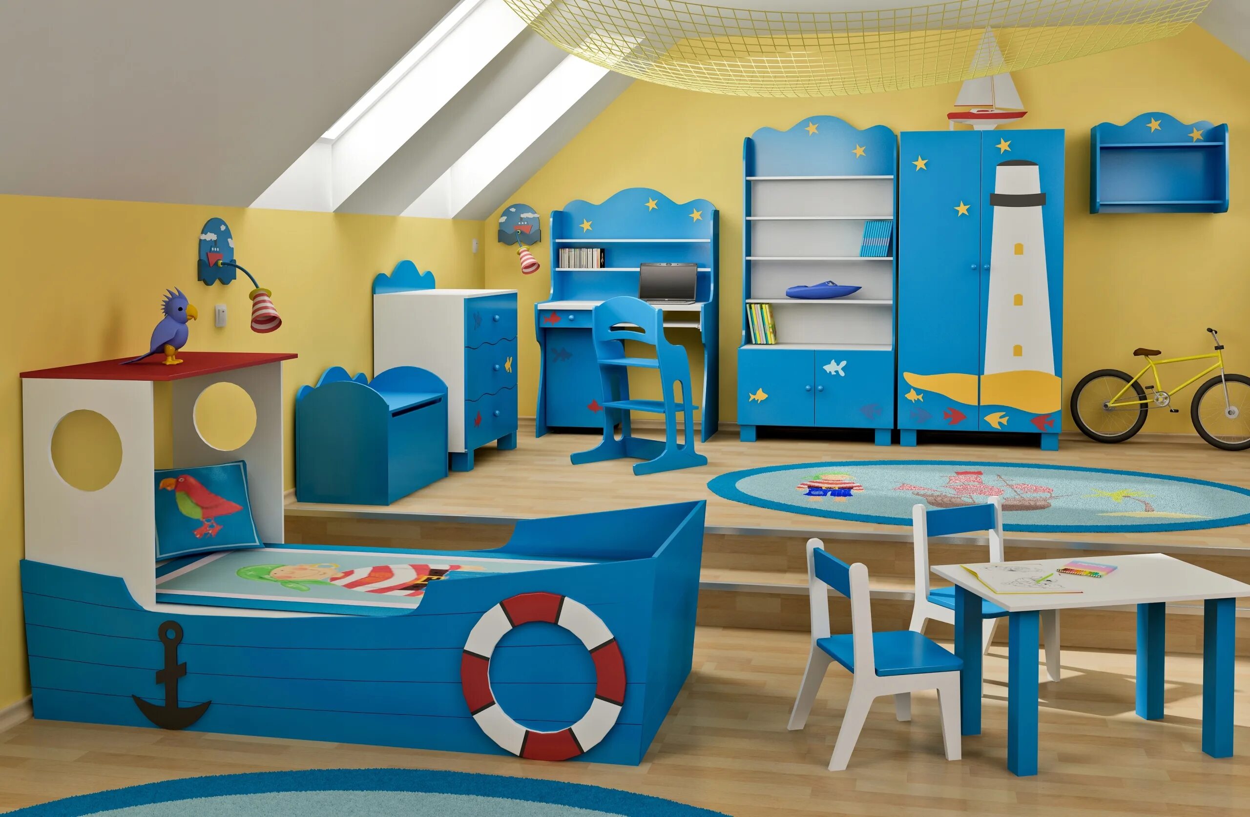 Мебель для детского сада. Дизайнерская мебель для детского сада. Мебель в игровую комнату для детей. Современная мебель для ДОУ.
