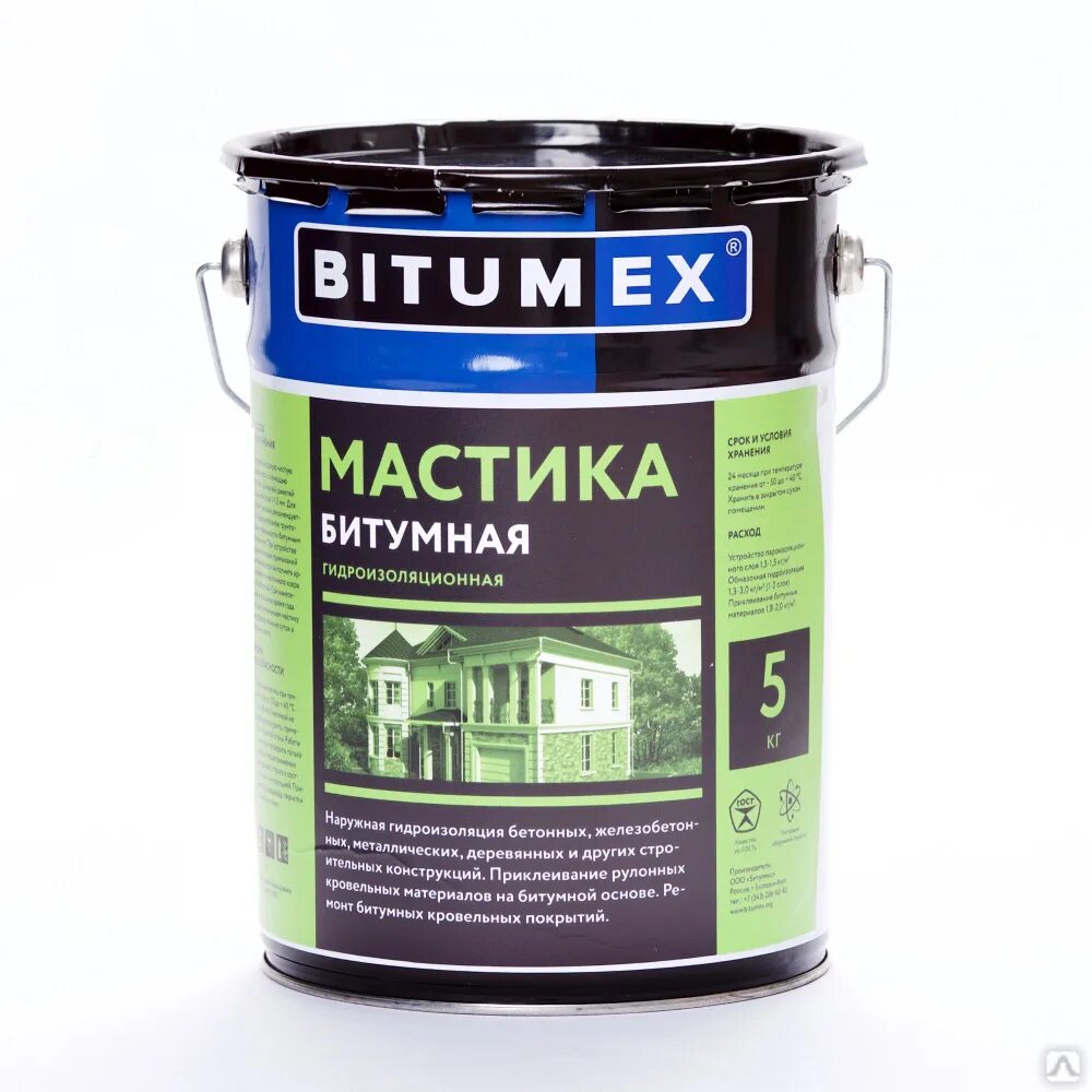 Мастика битумная гидроизоляционная BITUMEX (5 кг.). Мастика BITUMEX битумно-полимерная кровельная и гидроизоляционная 5кг. Мастика битумно-полимерная гидроизоляционная 30693. 30693-2000 Мастика битумная полимерная.