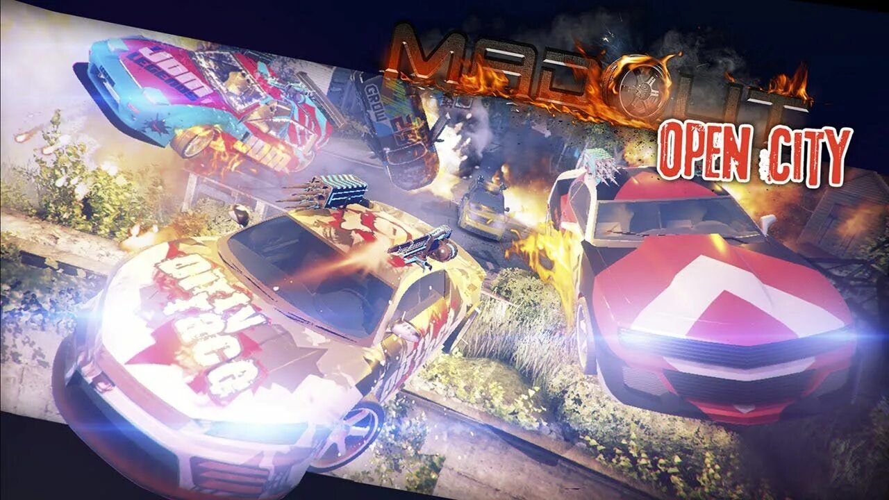 Игра madout city. Мадаут open City. MADOUT open City 2. MADOUT games. Мадаут 2 картинки.