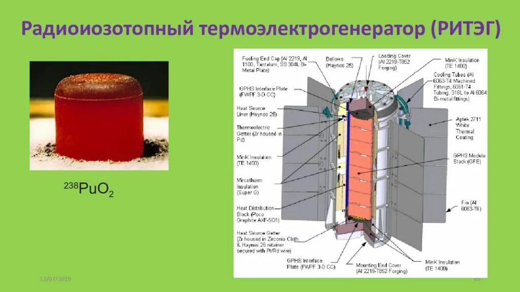 Какие элементы используются в радиоизотопных термоэлектрических генераторах. Ядерный генератор ритэг. ядерный термоэлектрический генератор. радиоизотопных термоэлектрических генераторов на стронции-90. изотопные реакторы ритэг.