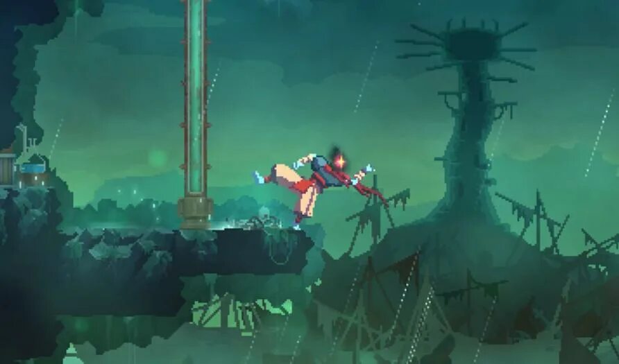 Скачай dead fall. Dead cells fatal falls. болото изгнанников dead cells. дед целлс фатал фолс трейлер. dead cells картинки трейлера.