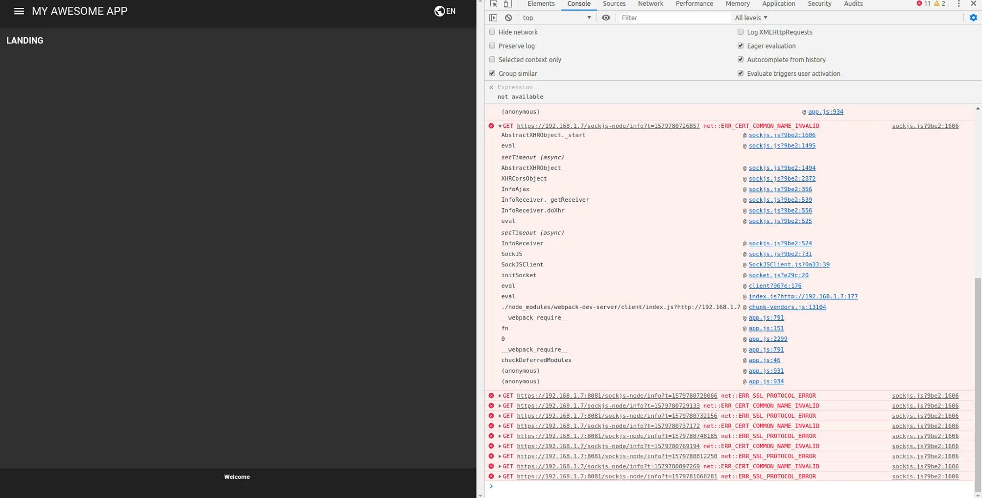 Connection refused перевод на русский. Sockjs. Net::err_SSL_Protocol_Error. Common_name_Invalid. Err_Cert_common_name_Invalid.