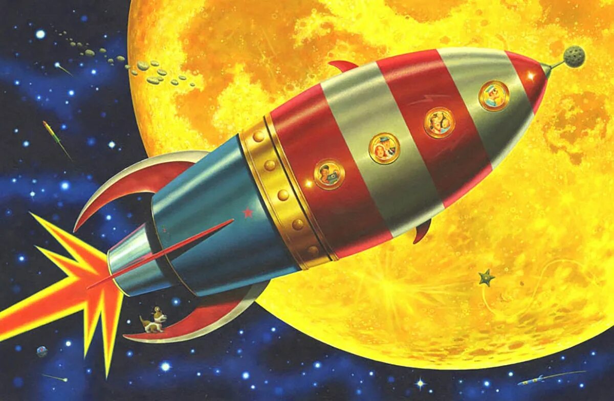 Раз стыковка а вокруг планеты. Ракета для детей. Ракета картина. Космическая ракета для детей. Ракета в космосе.