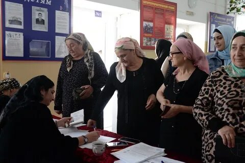 Явка на выборах в чечне