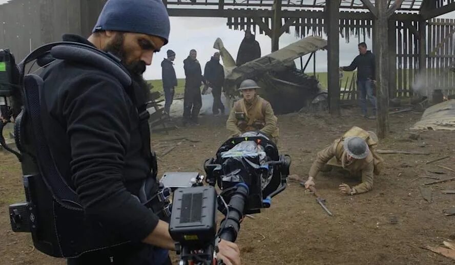 Everyone on the set. Everyone on the set