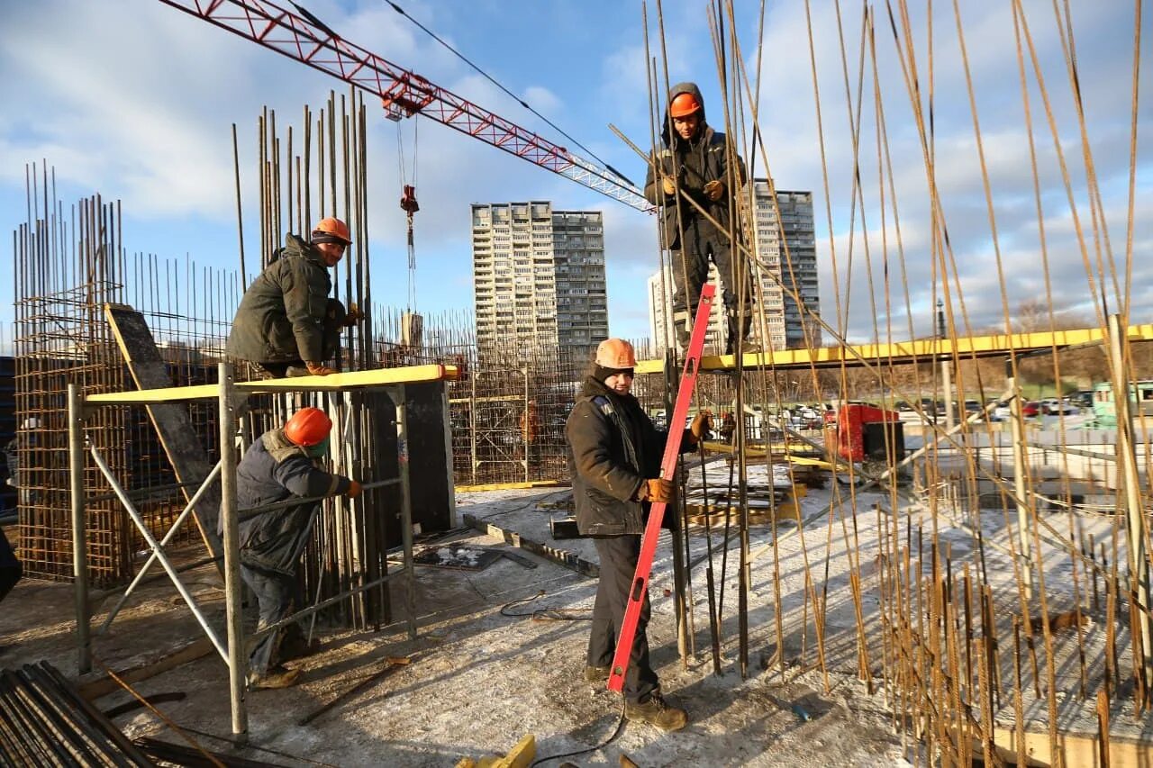 Строительство. ПНК парк Медведково. Стройка. Стройка Москва. Москва строится.