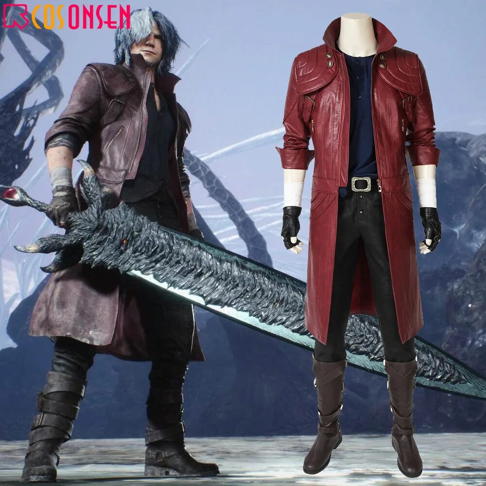 Dmc костюмы. Devil May Cry костюмы. Костюм Данте косплей. Костюмы ДМС 5 Делюкс. V DMC 5 костюм.