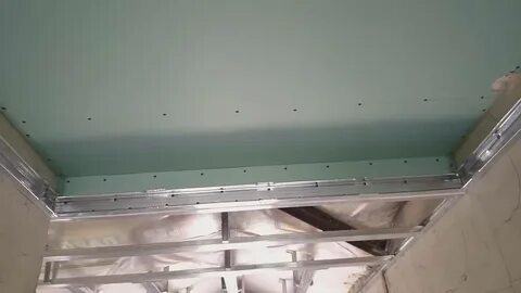 Потолок гипсокартон пошагово