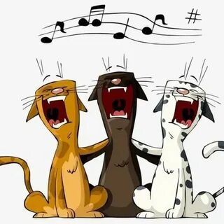 Сайт с поющими котами