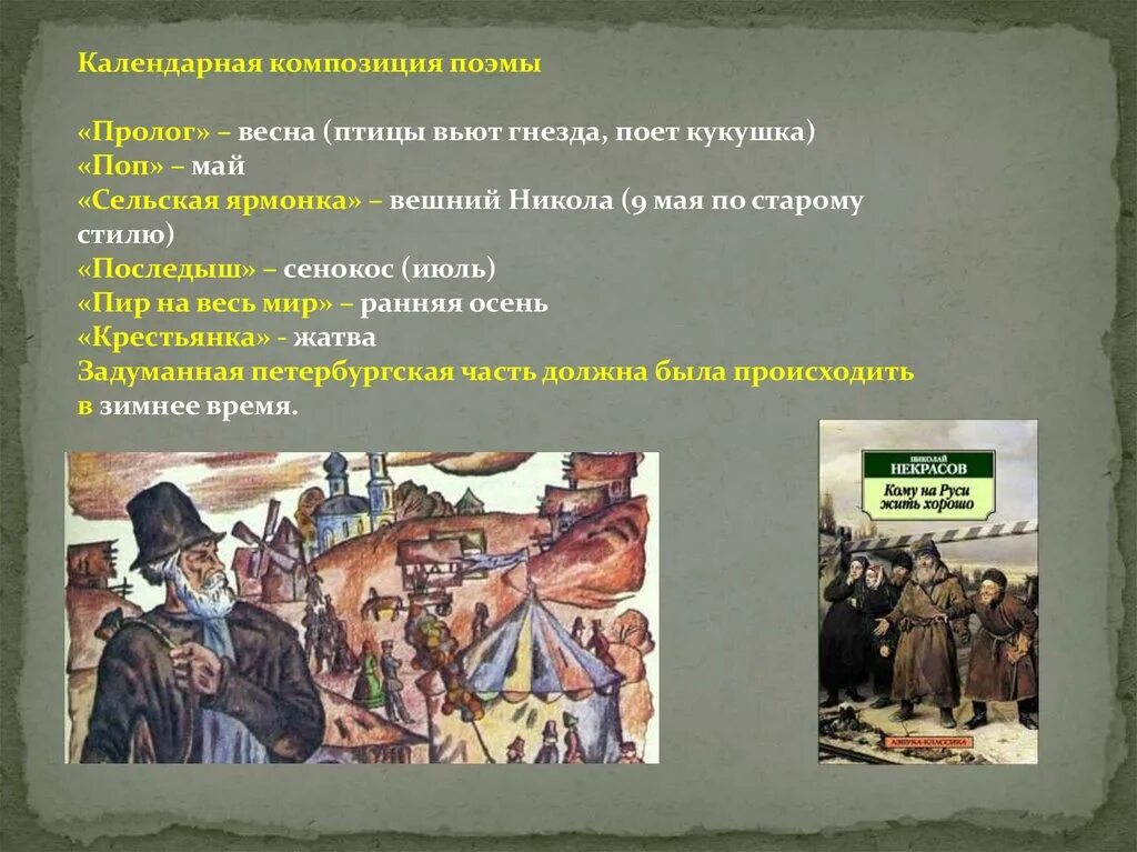 Характеристика поэма на руси жить хорошо. Композиция кому на Руси жить хорошо. Композиция поэмы кому на Руси жить хорошо. Композиция кому на Руси жить хорошо Некрасова. «Фольклорные мотивы в поэме н.а.Некрасова"..