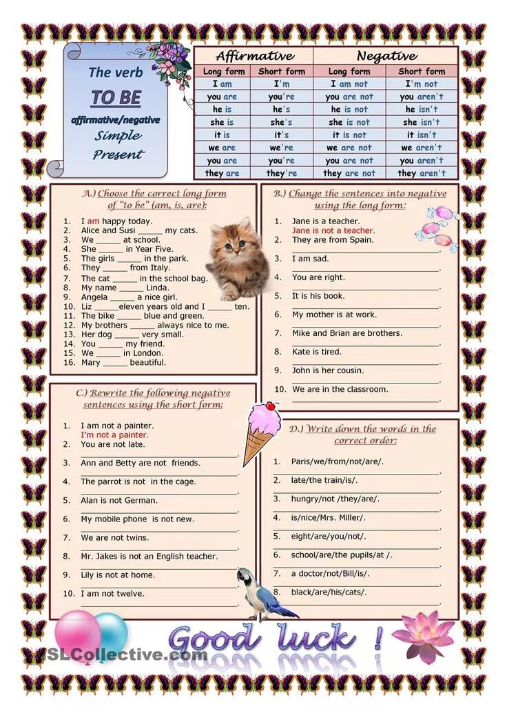 Be negative form. Глагол to be для детей worksheets. глагол to be упражнения worksheets. вопросы с глаголом to be worksheets. глагол to be negative worksheets.