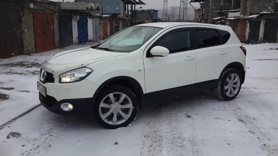 Диски r18, сбылась мечта идиота - Nissan Qashqai (1G), 1,6 л, 2011 года колёсные