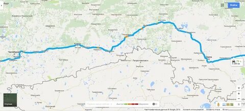 Дорога до омска на машине